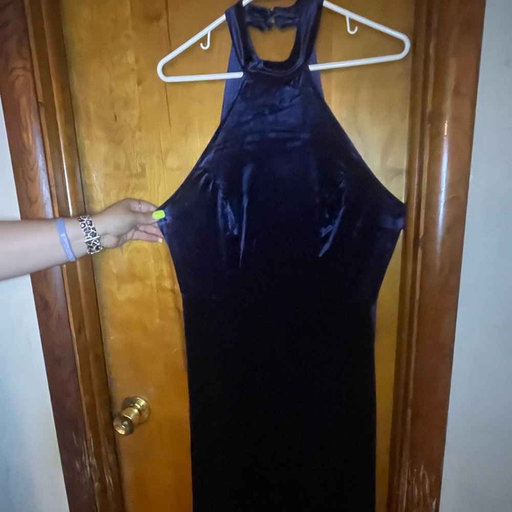 Navy Shein Evening Gown Size 0XL - never worn!